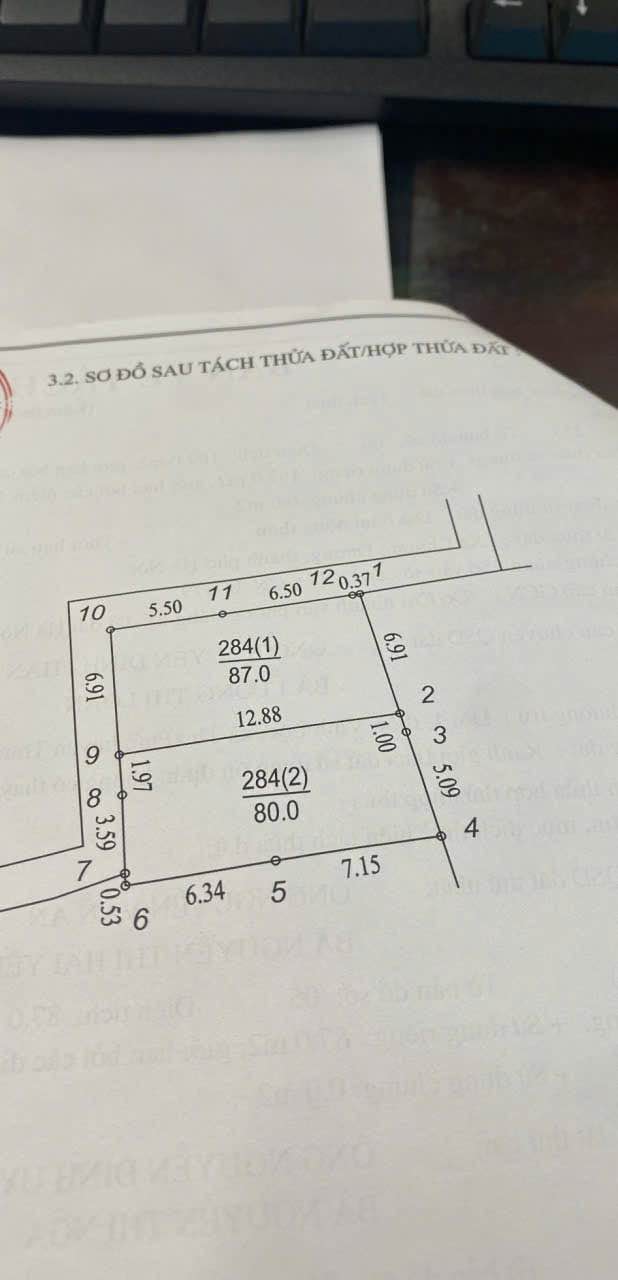 Đất nền Thư Phú Thường Tín 87m² giá chỉ 2.61 tỷ - Đầu tư sinh lời tuyệt vời!