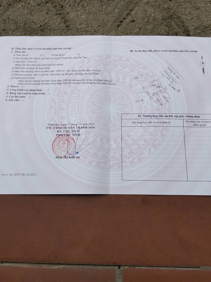 Đất nền 10m² đường Quốc lộ 316, Thanh Sơn - Khu đông dân cư buôn bán sầm uất!