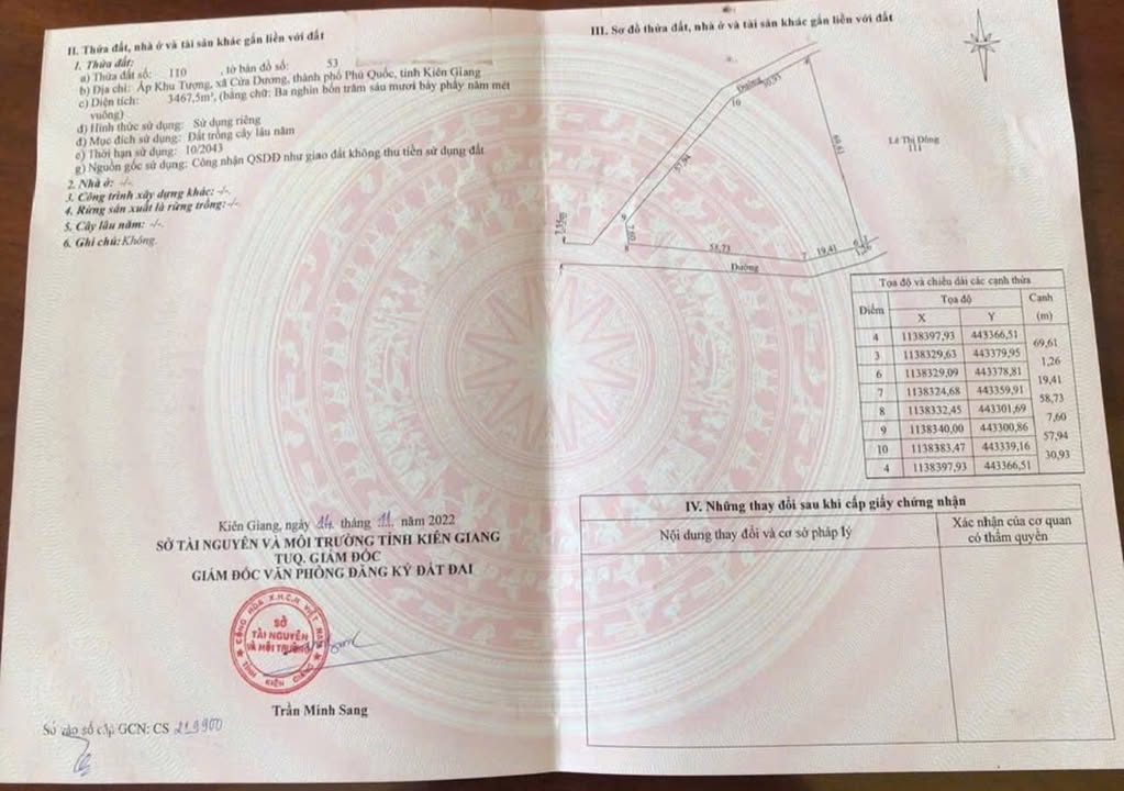 Đất biệt thự KDL Suối Bom Phú Quốc 500m² giá 1,5 tỷ - Chính chủ bán gấp!