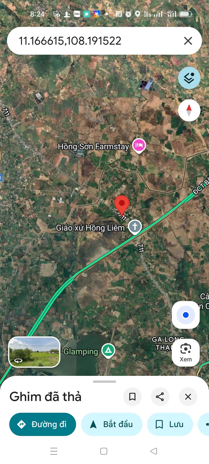 Đất nền mặt tiền đường 711, xã Hồng Liêm, 11.000m², giá 7.5 tỷ - Cơ hội đầu tư tuyệt vời!