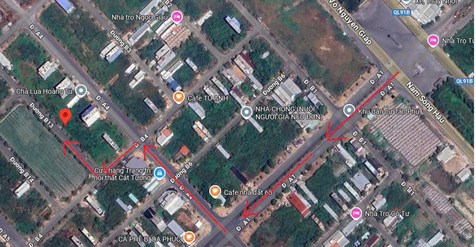 Đất nền tái định cư Khu Tân Phú Thạnh, Cái Răng 90m² giá 1.25 tỷ - Sổ đỏ chính chủ!