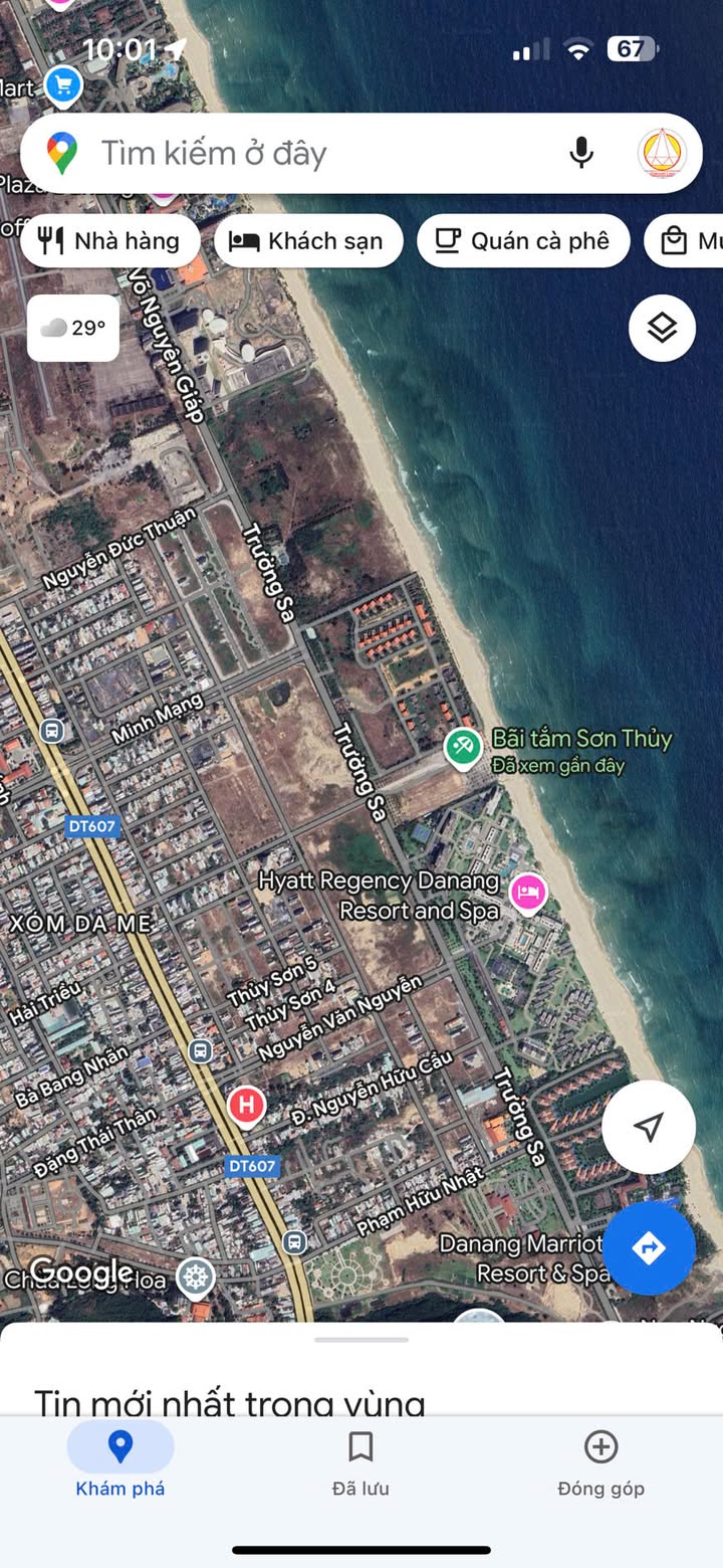 Đất nền góc mặt tiền đường Trường Sa, Ngũ Hành Sơn 500m² giá 65 tỷ - Đầu tư sinh lời cao!