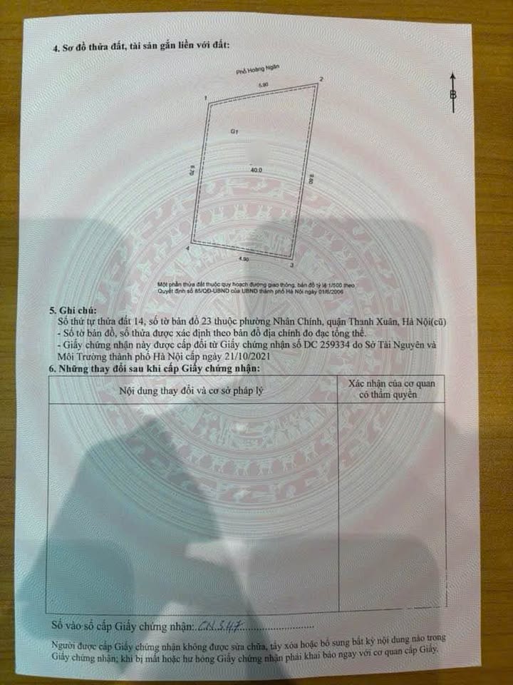 FrontHouse Hoàng Ngân 45m² giá 13 tỷ - Đầu tư siêu hiếm mặt phố!