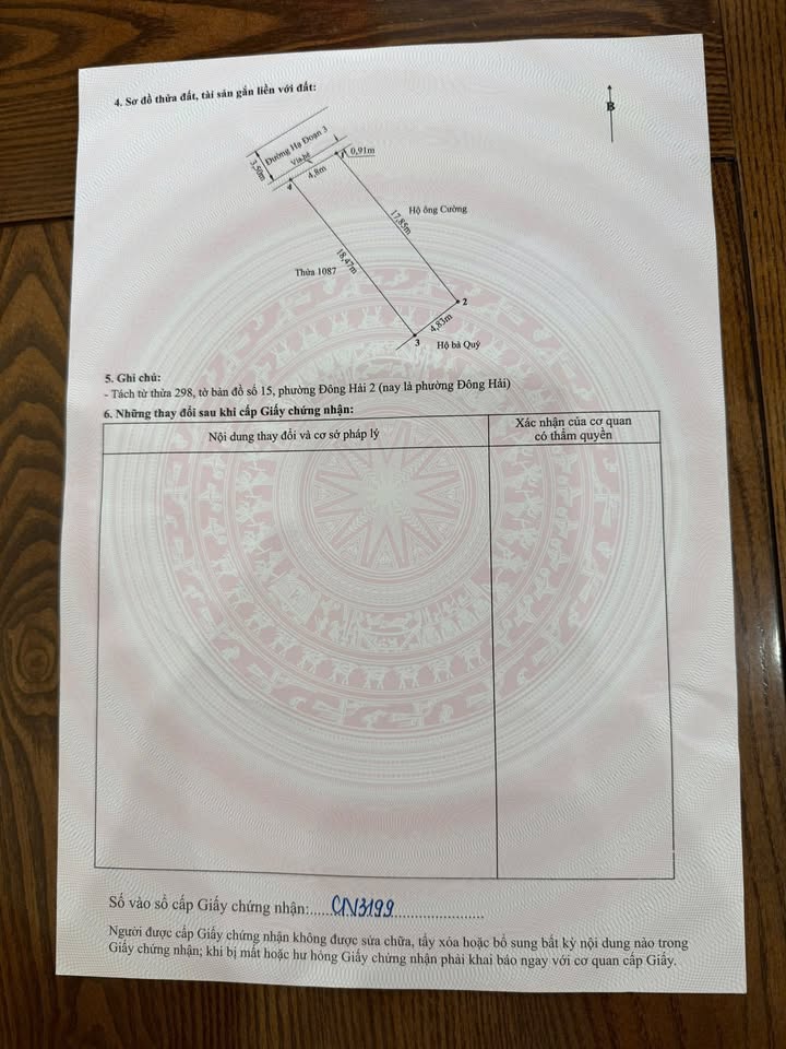 Đất nền mặt đường Hạ Đoạn 3, Hải An 90m² giá 3.51 tỷ - Cơ hội đầu tư tốt!