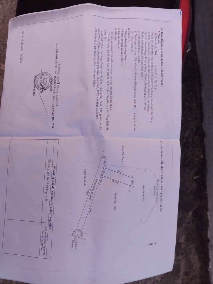 Đất nền Hồng Thái An Dương 77.8m² giá 1.15 tỷ - Sổ đỏ chính chủ bán gấp!