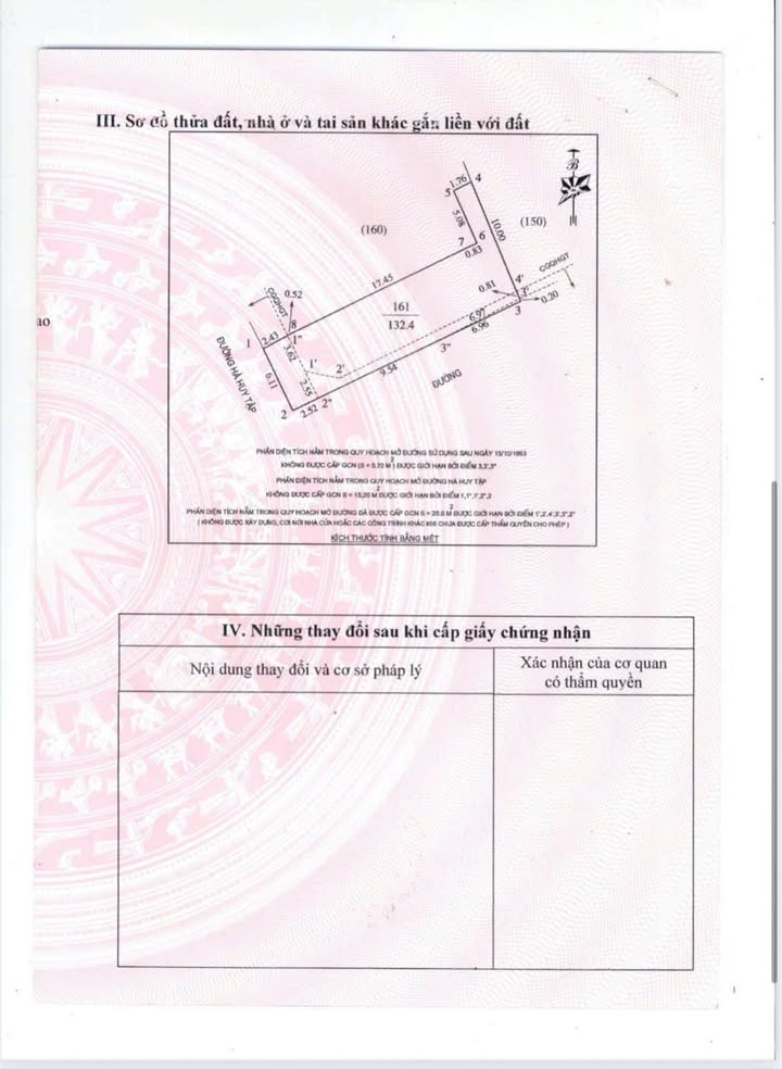 Lô đất đẹp Khối 4, phường Hà Huy Tập, TP. Vinh 132,4m² - Sổ đỏ chính chủ, giá tốt!