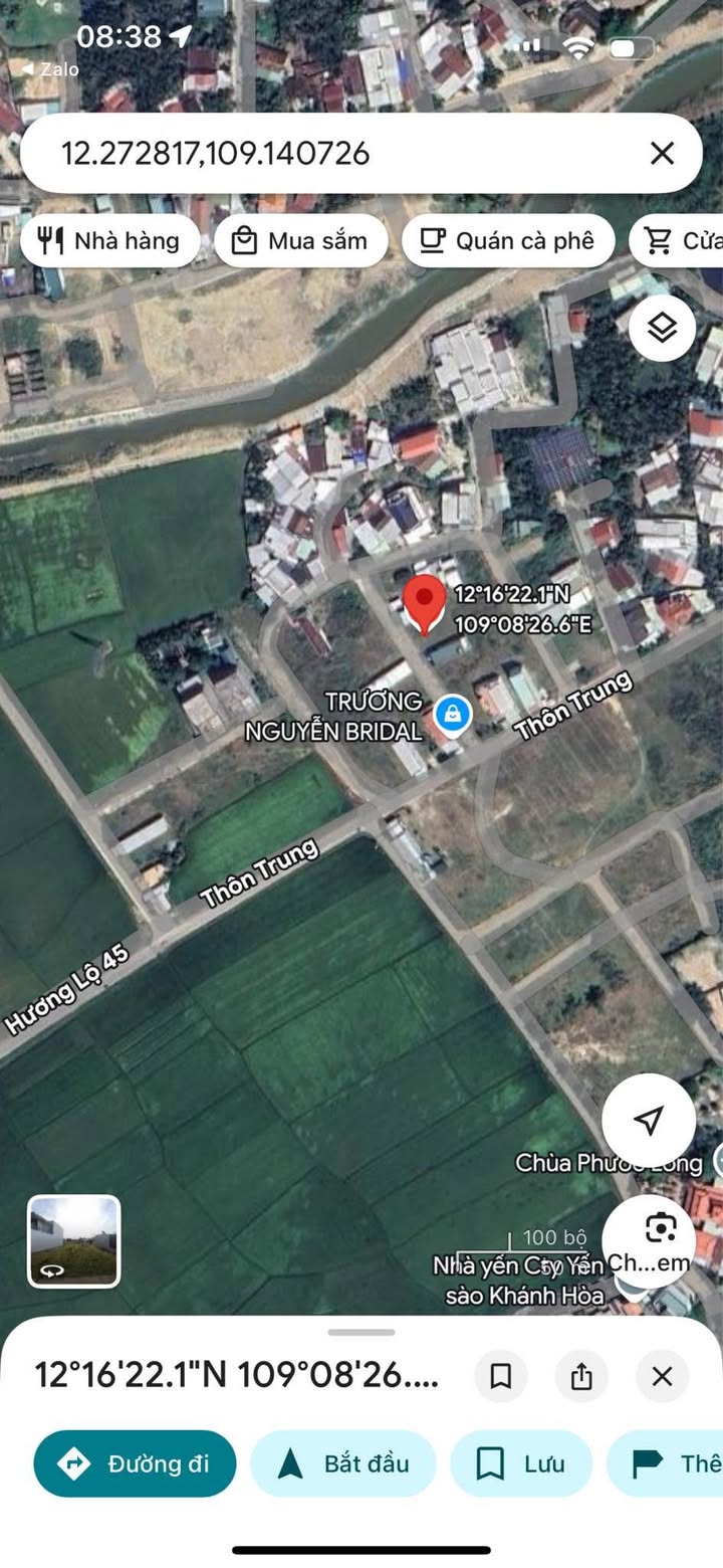 Đất thổ cư thôn Trung, Vĩnh Phương 97.8m² giá 1.45 tỷ - Đường ô tô thông thoáng!