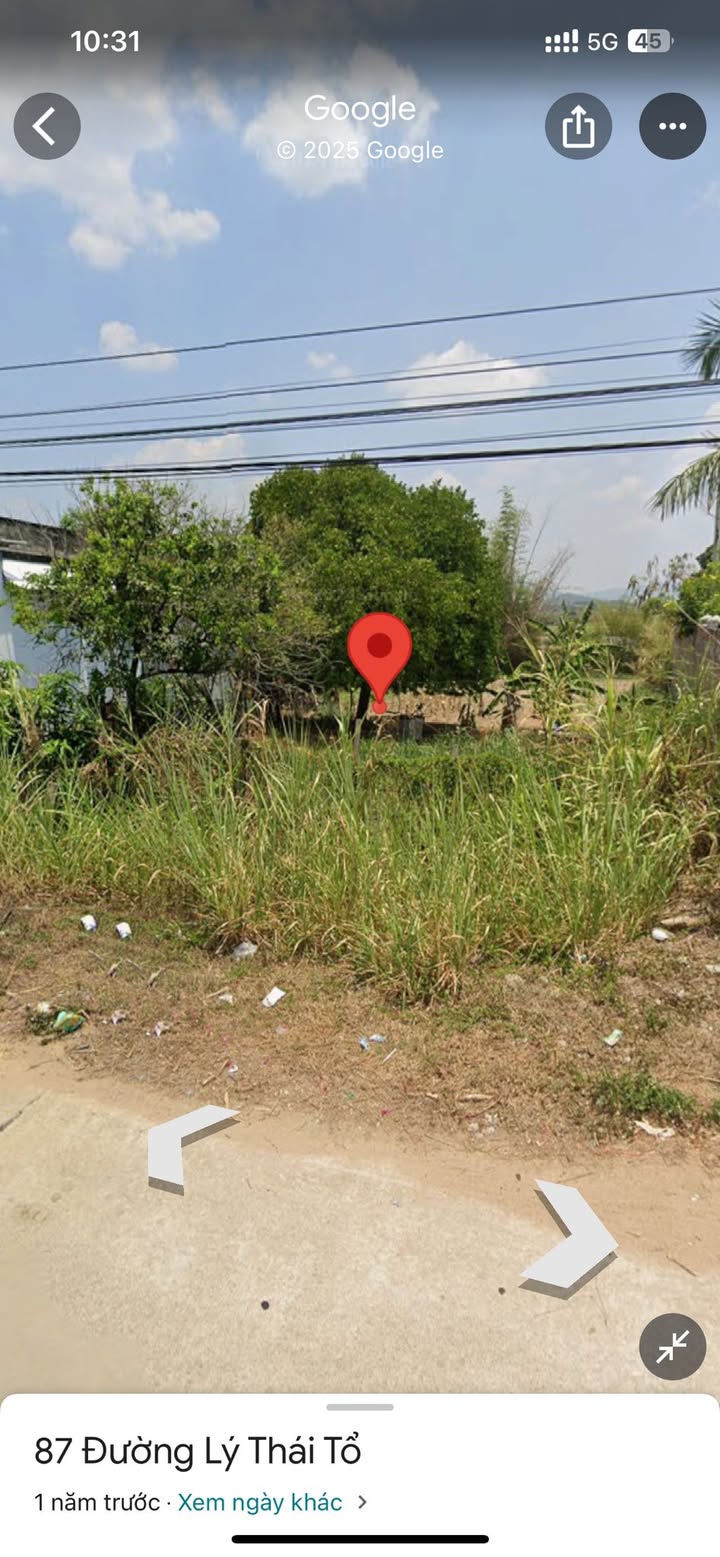 Bán đất liền kề đường Lý Thái Tổ, An Khê - Diện tích 1200m², giá thỏa thuận!