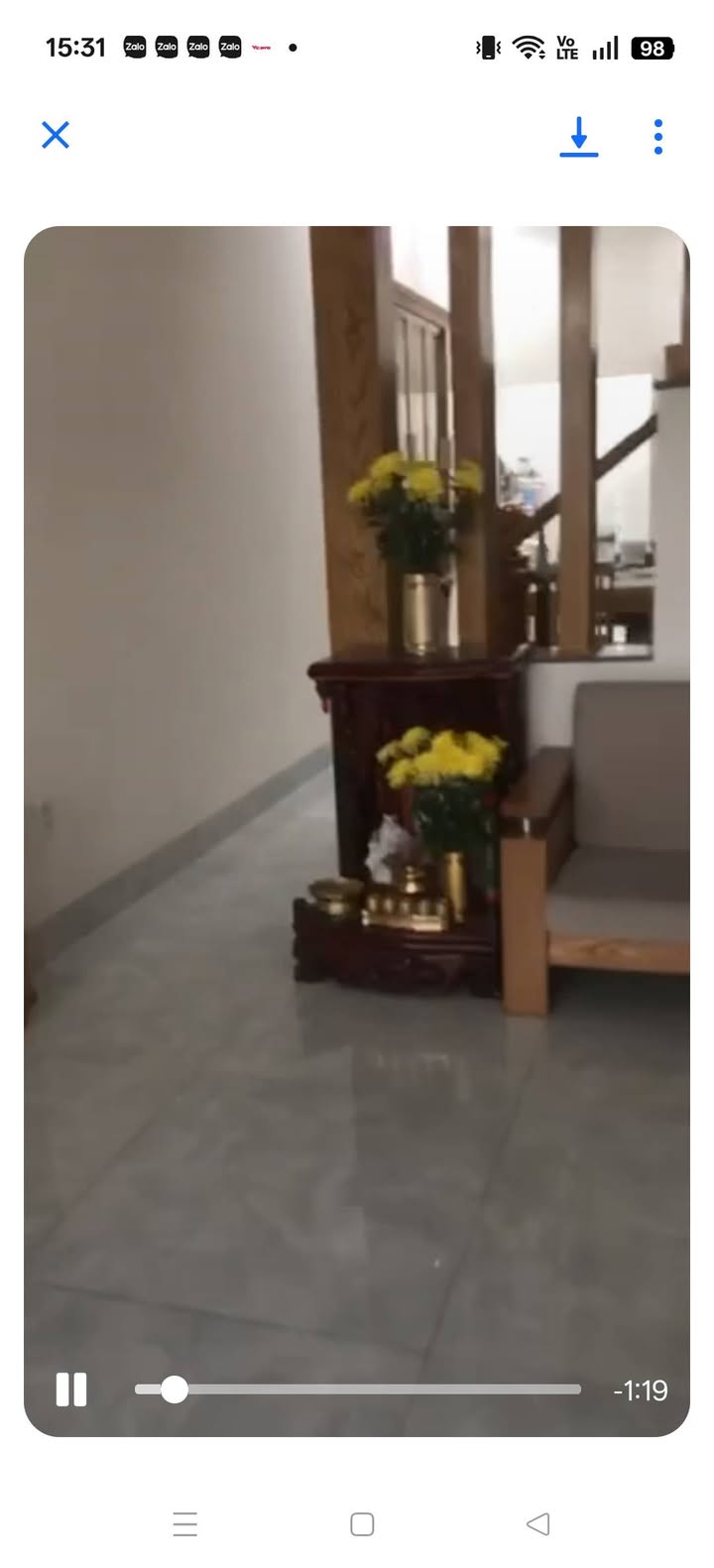 Nhà nguyên căn Đất Đỏ 3PN giá 7 triệu - Sẵn sàng dọn vào ở ngay!