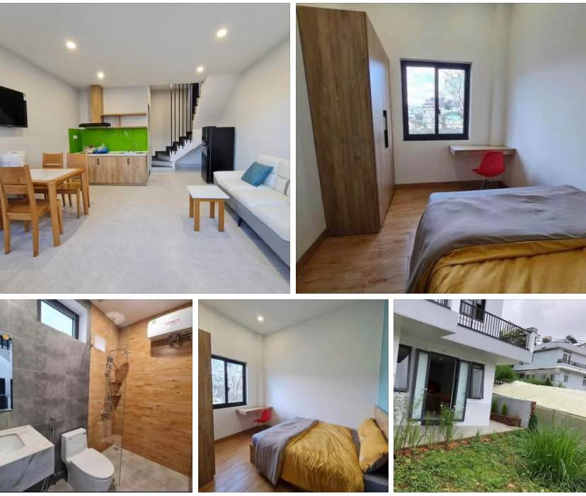 Căn hộ cho thuê đường Trần Khánh Dư, Đà Lạt 2PN giá 9 triệu - Không gian sống lý tưởng!