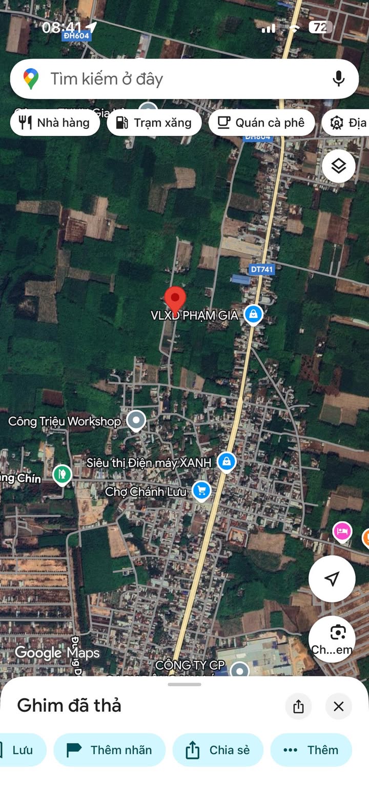 Đất thổ cư Chánh Phú Hòa, Bến Cát 115m² giá 1.2 tỷ - Đầu tư sinh lời ngay!