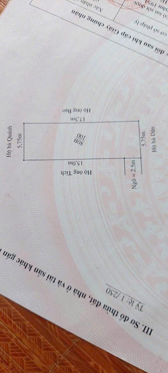 Đất nền Quốc Tuấn, An Dương 100m² giá thỏa thuận - Ngõ ô tô vào tận nơi!