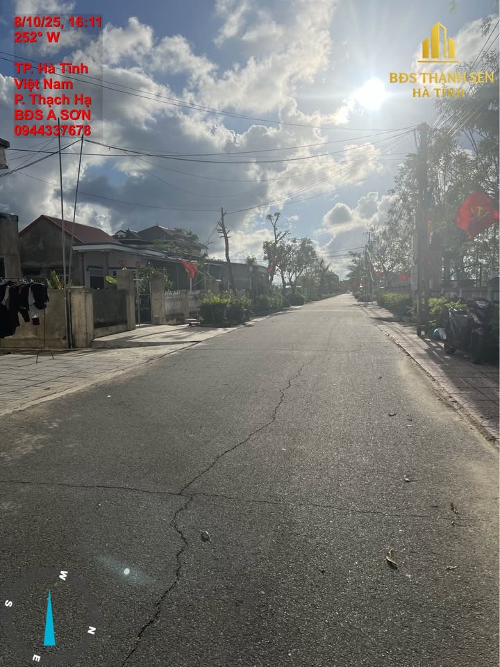 Nhà cấp 4 chính chủ Thạch Hà 110m² giá 1.99 tỷ - Lô góc 2 mặt tiền đẹp!