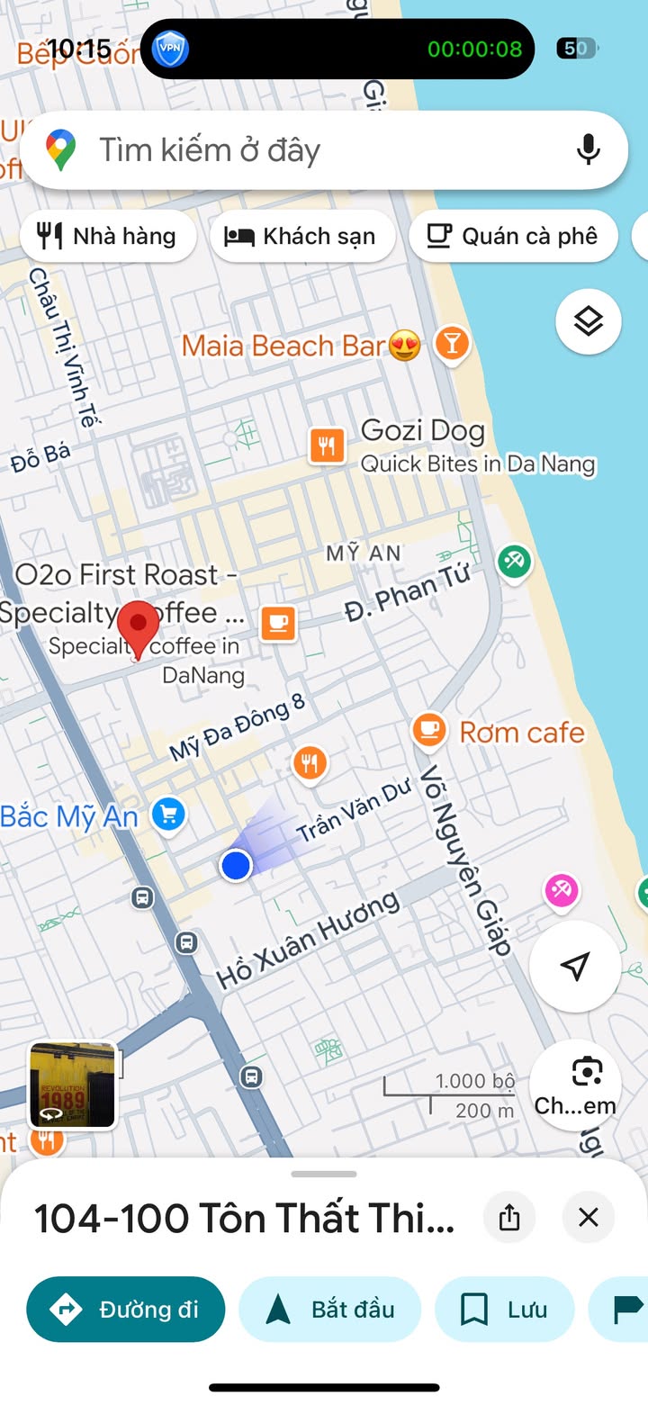 Nhà phố đường Phan Tứ, Đà Nẵng 100m² giá 11 tỷ - Sổ đỏ chính chủ