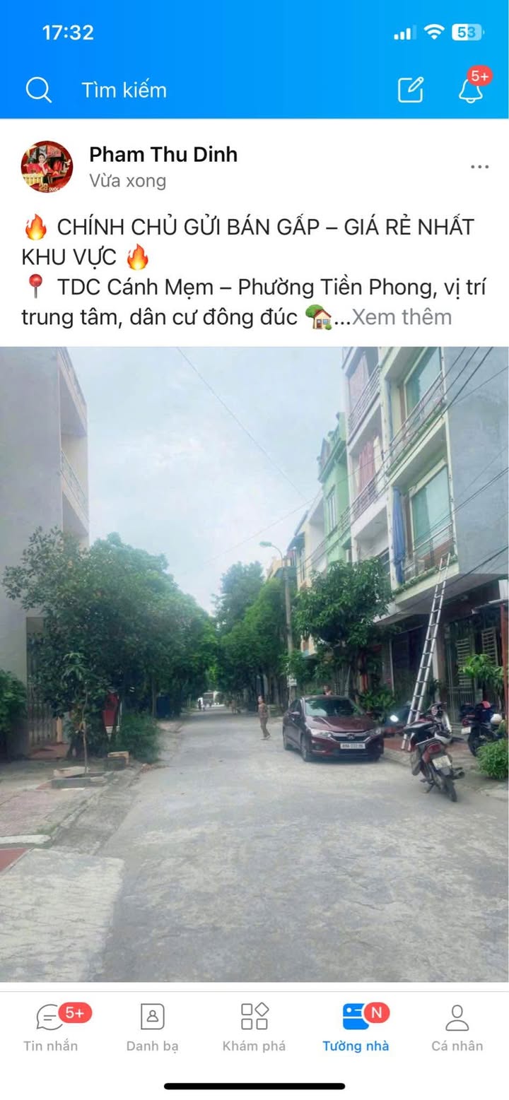 Đất nền TDC Cánh Mẹm Thái Bình 58m² giá 2 tỷ - Cơ hội đầu tư hiếm có!