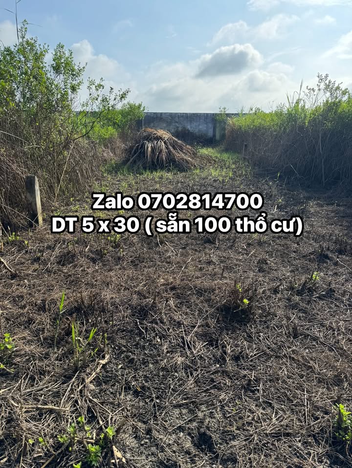 Đất nền chính chủ Gò Công 150m² giá 400 triệu - Đường xe hơi, sổ đỏ