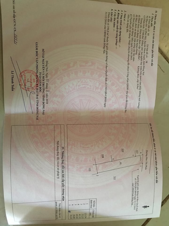 Đất nền mặt đường Đào Thị Phấn, Nhơn Trạch 210m² giá 900 triệu - Kinh doanh hiệu quả!