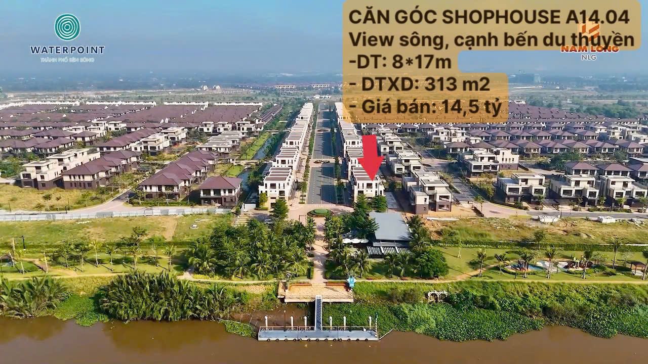 Shophouse An Thạnh, Bến Lức 313m² giá 14.5 tỷ - Đầu tư sinh lời tại vị trí vàng!