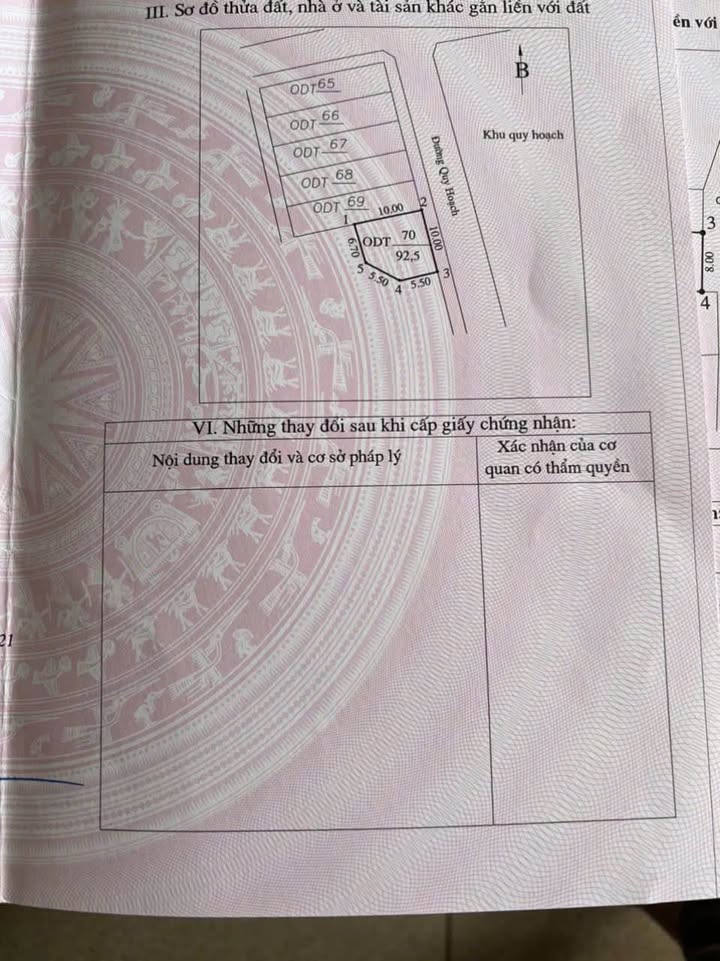 Nhà bán Phường Thanh Vinh, Phú Thọ 92m² giá 800 triệu - Vị trí đắc địa gần trường