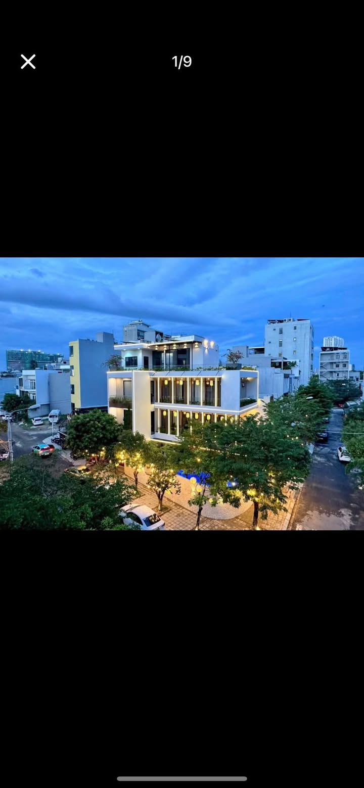 Villa Hải Châu Đà Nẵng 193.7m² giá 25 tỷ - Mặt tiền 2 hướng độc đáo!