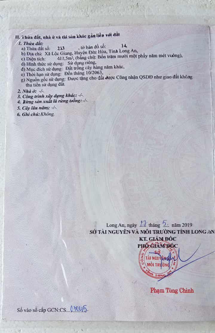 Nhà riêng Lộc Giang 430m² giá 2.25 tỷ - Sổ hồng chính chủ, kinh doanh thuận lợi!