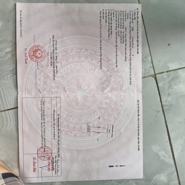 Đất nền KDC Tứ Hải Dĩ An 100m² giá 3.65 tỷ - Đầu tư sinh lời ngay!