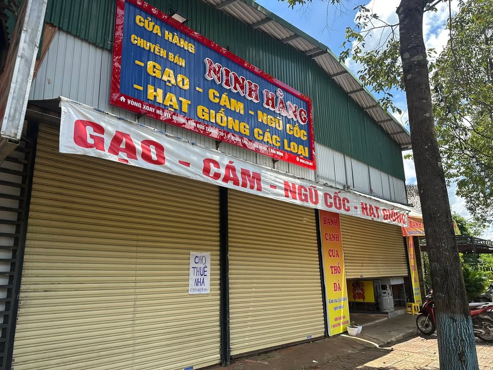 Cho thuê nhà mặt tiền đường Tôn Đức Thắng, Gia Nghĩa 120m² - Kinh doanh sầm uất!