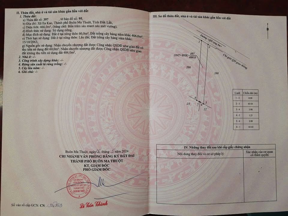 Đất nền phường Ea Kao 504m² - Chính chủ, pháp lý rõ ràng, giá thỏa thuận!