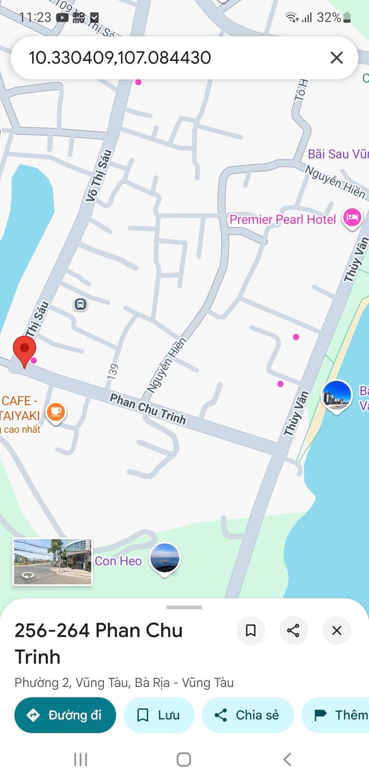 Nhà Mặt Tiền Đường Phan Chu Trinh Vũng Tàu 176m² giá 37 tỷ - Tiềm năng kinh doanh lớn!