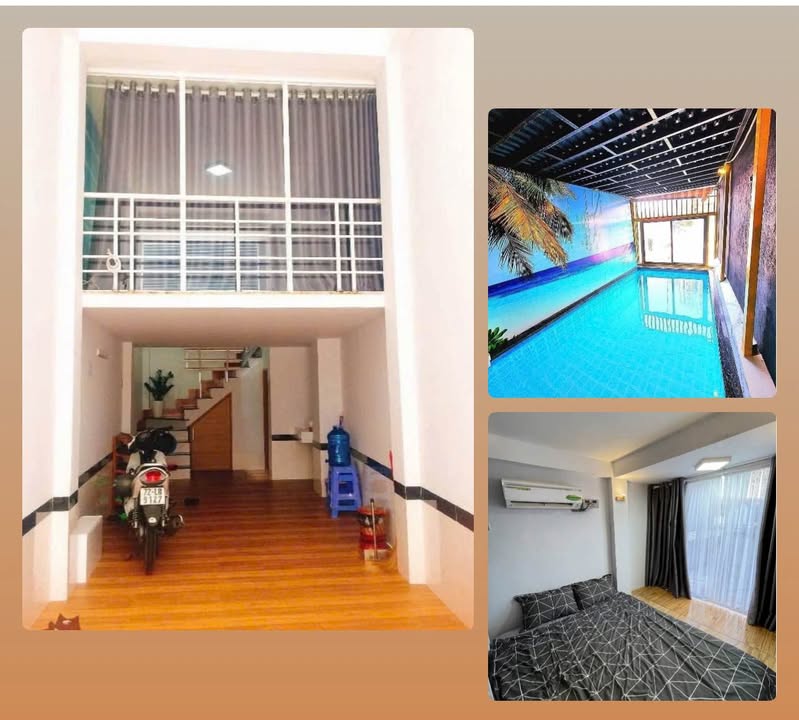Nhà 3 tầng hẻm 134 Hoàng Hoa Thám, 3PN, giá 2.999 tỷ - Gần biển Bãi Sau!