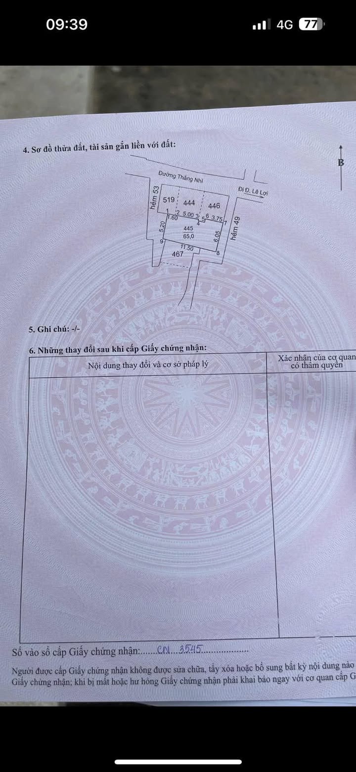 Bán đất tặng nhà cấp 4 tại Vũng Tàu 65m² - Sổ đỏ chính chủ!