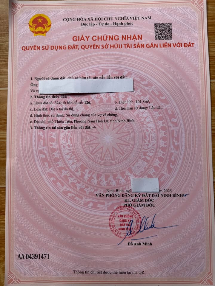 Đất nền khu phố Thiện Tiến, Ninh Sơn, 101.8m² giá 4 tỷ - Đầu tư sinh lời cao!