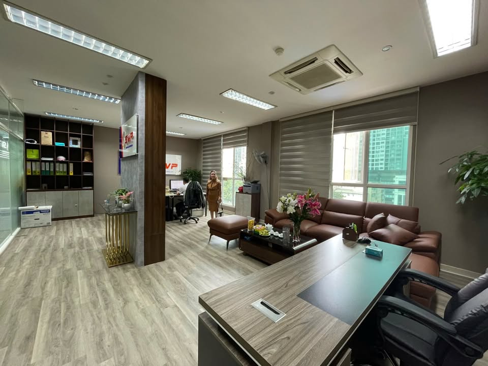 Cho thuê văn phòng Vitraco Building Đống Đa 80m² giá 17 triệu - Bàn giao đầy đủ!