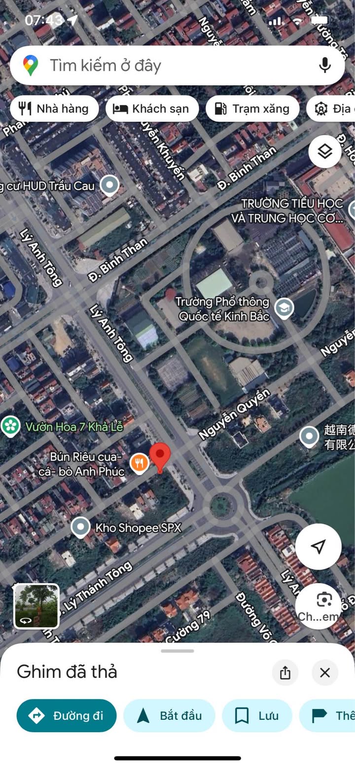 Lô đất mặt tiền Nguyễn Quyền, Bắc Ninh, 112.5m² giá 13 tỷ - Cơ hội đầu tư hiếm có!