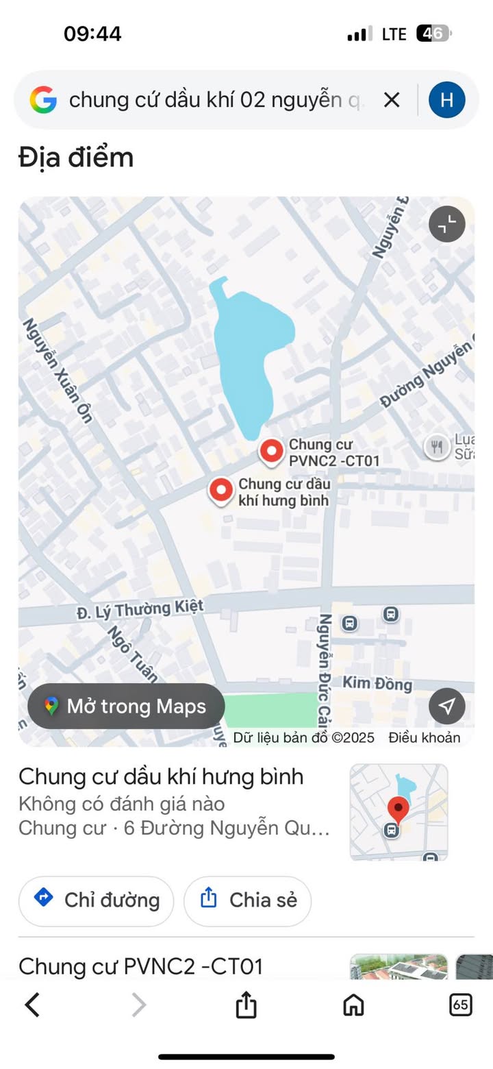 Chung cư Dầu Khí Vinh 55m² giá 1.65 tỷ - Chính chủ bán gấp!