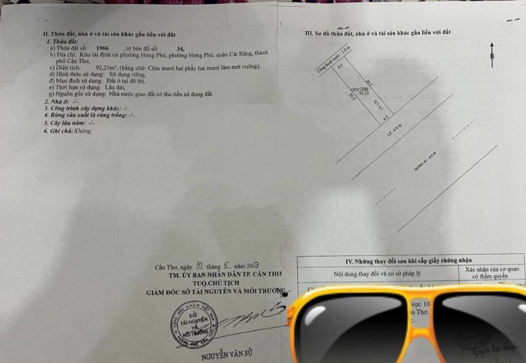 Nhà trệt chính chủ Cần Thơ 92m² giá thỏa thuận - Tiện ích đầy đủ, vào ở ngay!