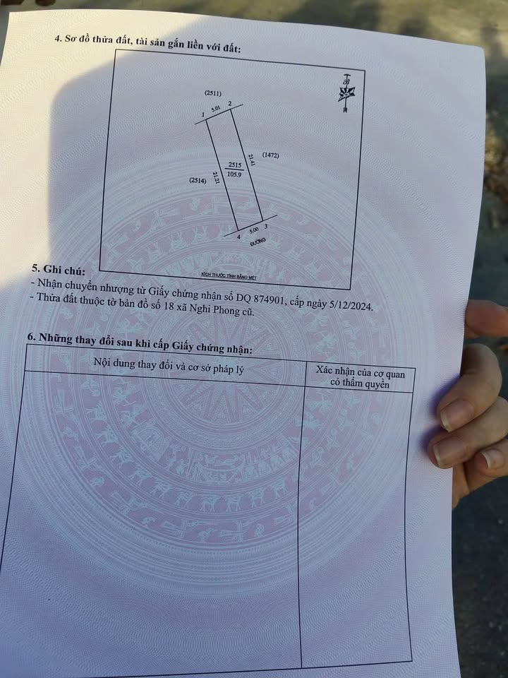 Đất Nghi Phong, Nghi Lộc 105m² giá 1.7 tỷ - Vị trí đắc địa, gần chợ và trường học!