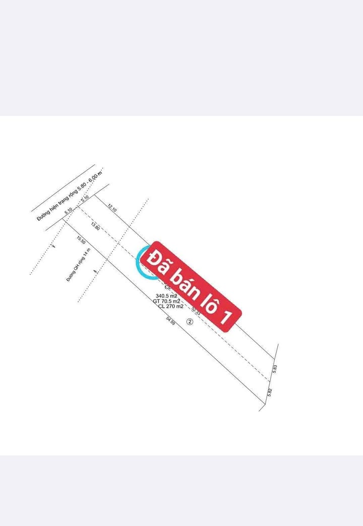 Đất nền sổ đỏ Phước Điền, Nha Trang 340m² giá 1.666 tỷ - Cơ hội đầu tư hấp dẫn!