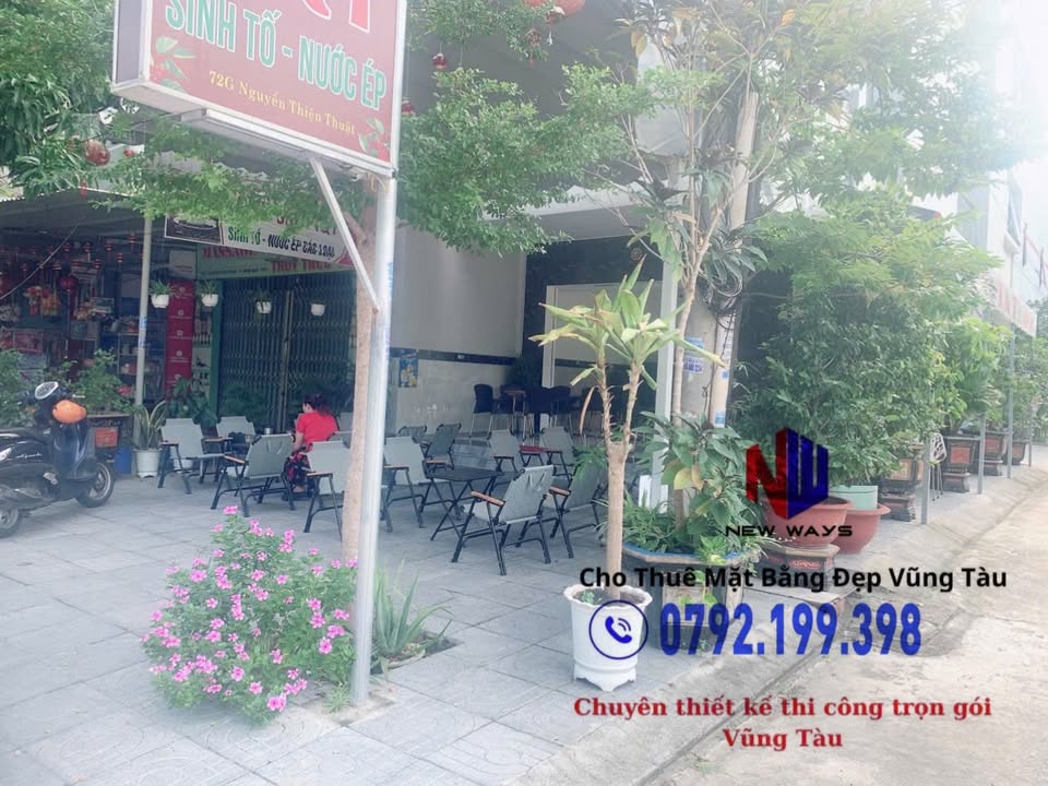 Cho thuê mặt bằng Nguyễn Thiện Thuật Vũng Tàu 100m² - Vị trí đắc địa kinh doanh!