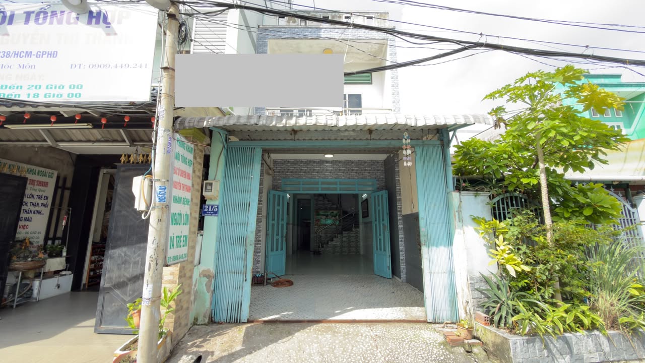 Nhà cho thuê mặt tiền đường Trung Chánh 01, Hóc Môn 88m² - Giá chỉ 8 triệu/tháng!