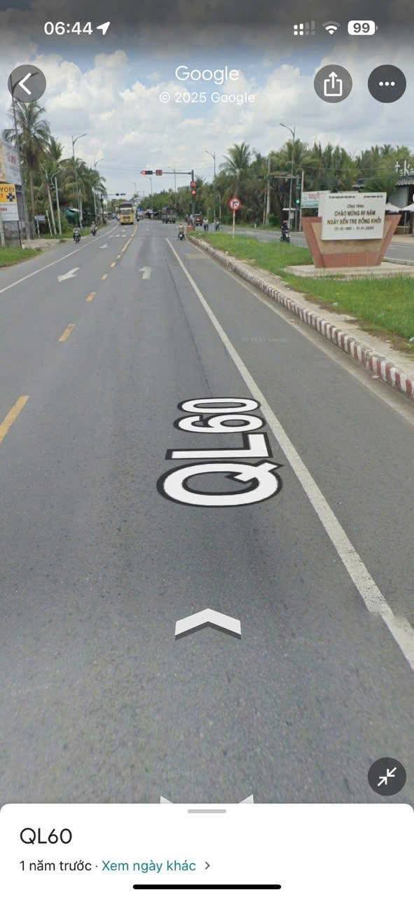 Đất nền QL60 Hòa Lộc 1000m² giá 5 tỷ - Nhà sang trọng, vào ở ngay!