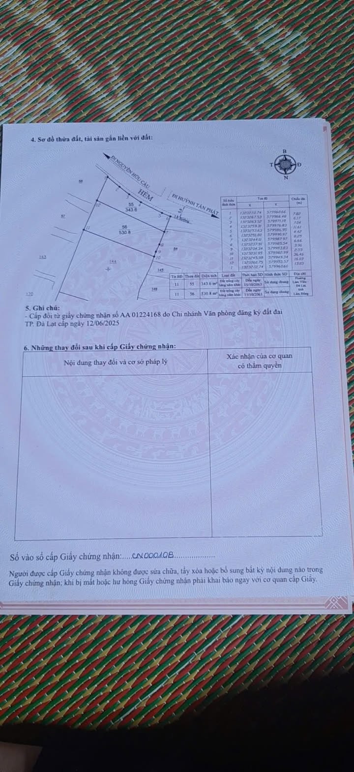 Đất nền Đà Lạt 74.8m² giá 450 triệu - Gần trung tâm tiện lợi!