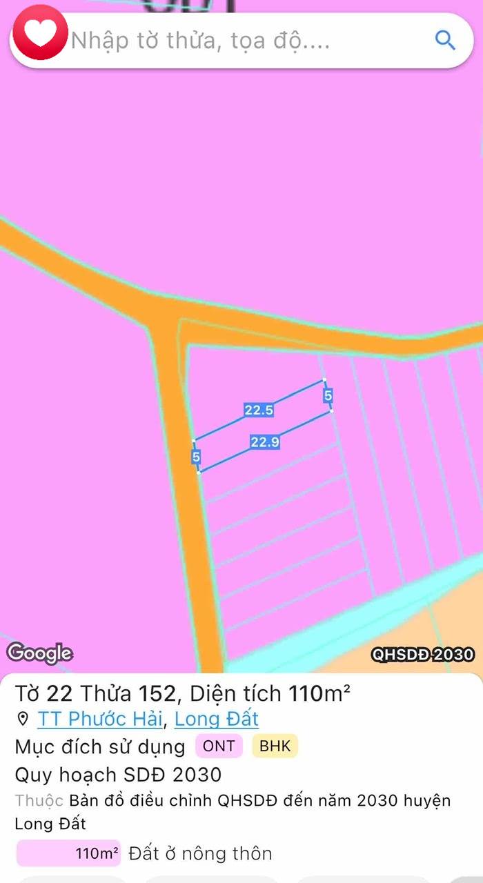 Đất nền Phước Hải 110m² giá 830 triệu - Cách biển chỉ 5km!