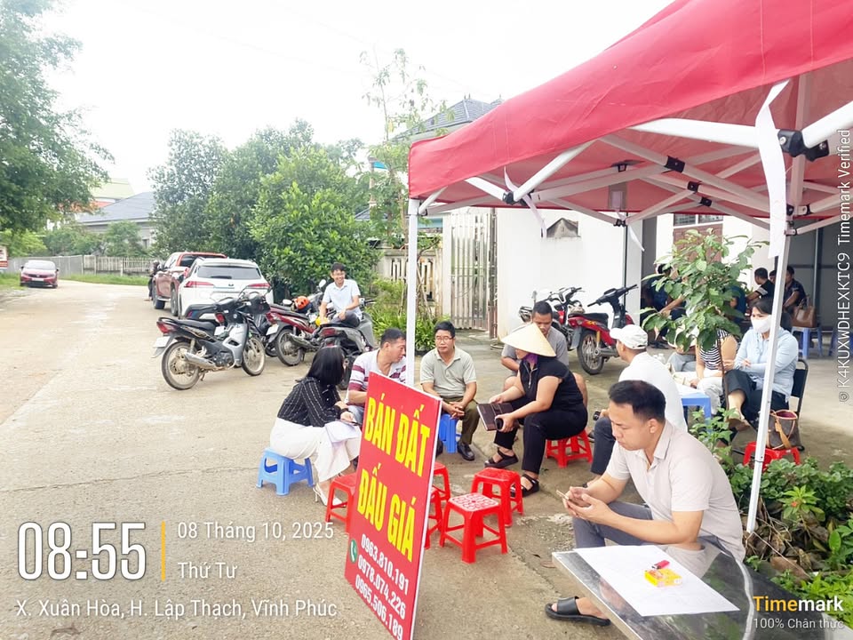 Đất đấu giá Lập Thạch 140m² giá 800 triệu - Cơ hội đầu tư tuyệt vời!