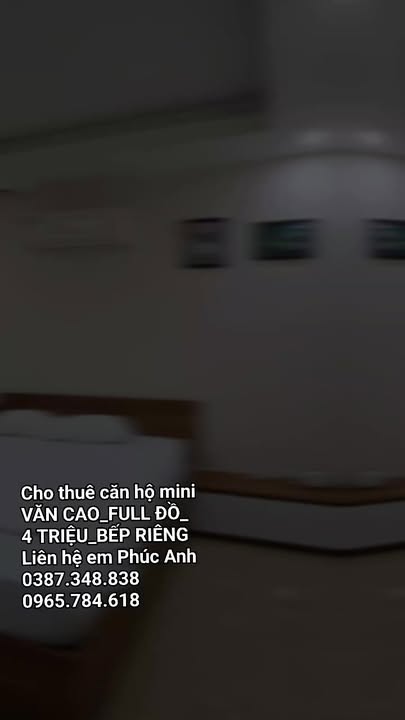 Căn hộ 333 Văn Cao, Hải Phòng 30m² giá 4 triệu - Full nội thất, sẵn sàng vào ở!