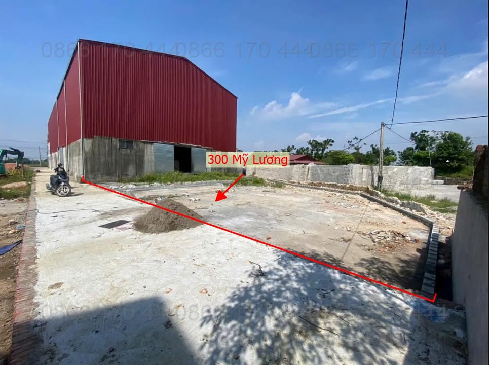 Lô đất 300m² tại xã Mỹ Lương, Chương Mỹ - Đường ô tô, gần khu vui chơi!