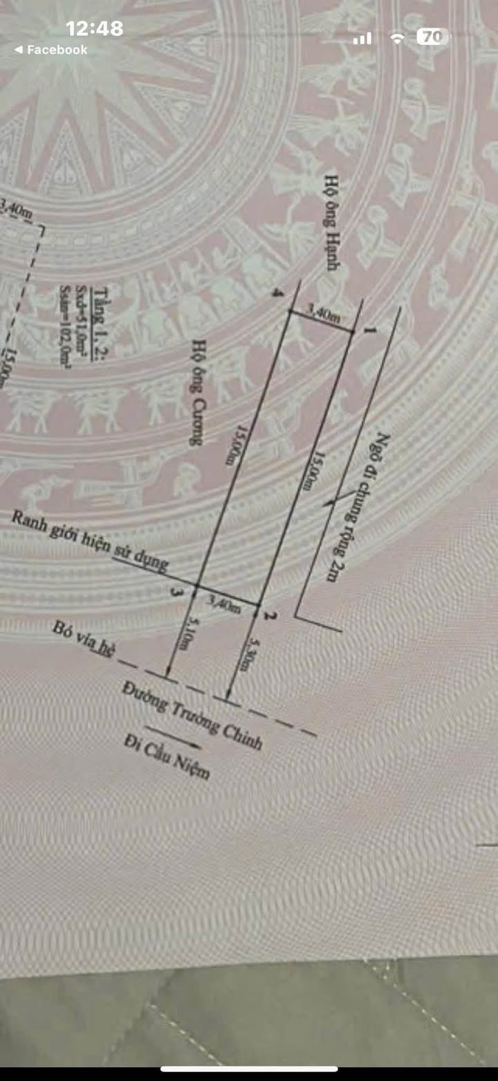 Nhà 3 tầng lô góc mặt đường Trường Chinh, Kiến An 51m² giá 5.4 tỷ - Kinh doanh sầm uất!