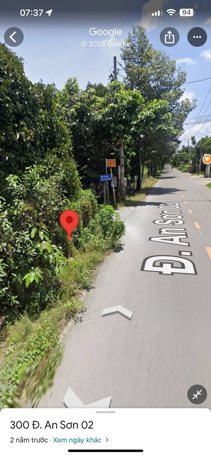 Đất mặt tiền đường An Sơn 1749m² - Cơ hội đầu tư hấp dẫn!