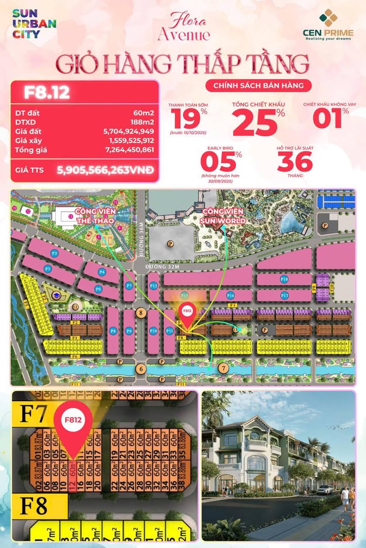 Shophouse đẹp tại Sun Urban City, Phủ Lý 120m² giá 5.9 tỷ - Đầu tư sinh lời ngay!