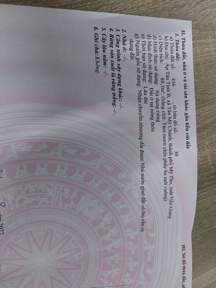 Đất nền Tân Mỹ Chánh 90m² giá 720 triệu - Cơ hội đầu tư không thể bỏ lỡ!